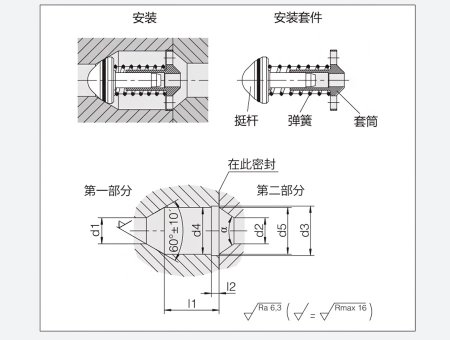 单向阀阀芯