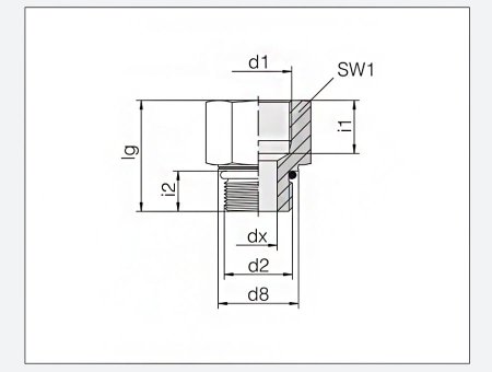 直线型匹配器ISO 6149 / DIN 3852