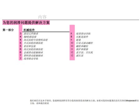 molykote润滑手册cn